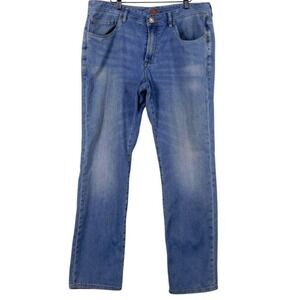 Tommy Bahama Authentic Denim Jeans Men 38x32 Straight Leg Blue Cotton Blend DMW2